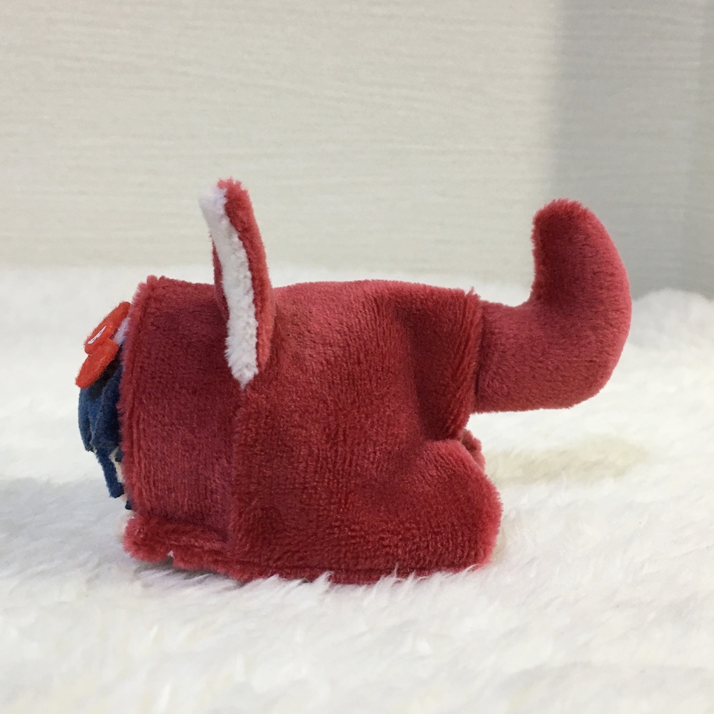 まめころりん着ぐるみ いぬ ワインレッド&ミルク