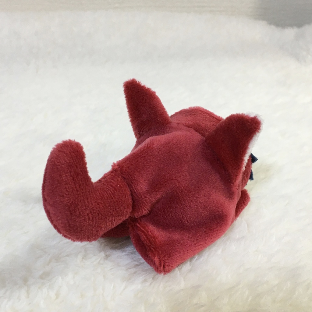 まめころりん着ぐるみ いぬ ワインレッド&ミルク