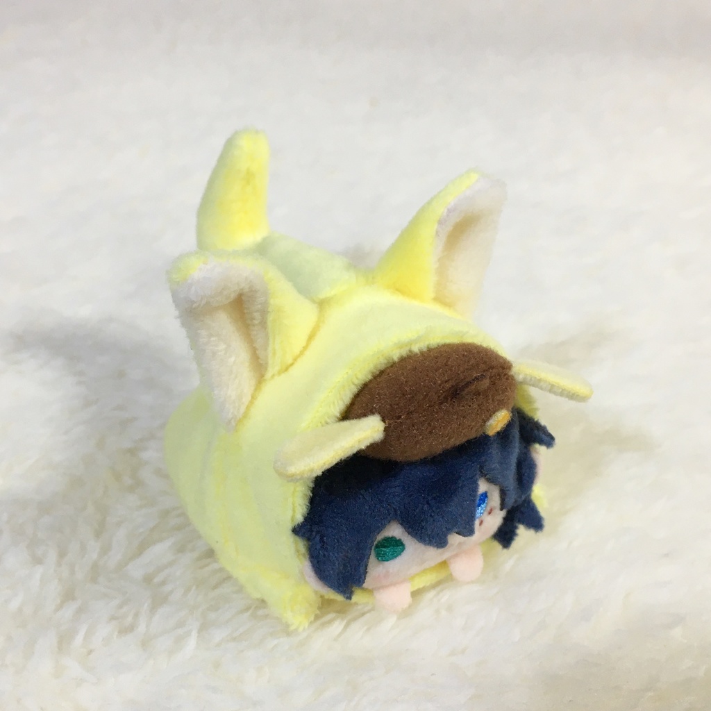 まめころりん着ぐるみ いぬ レモンイエロー&ミルク