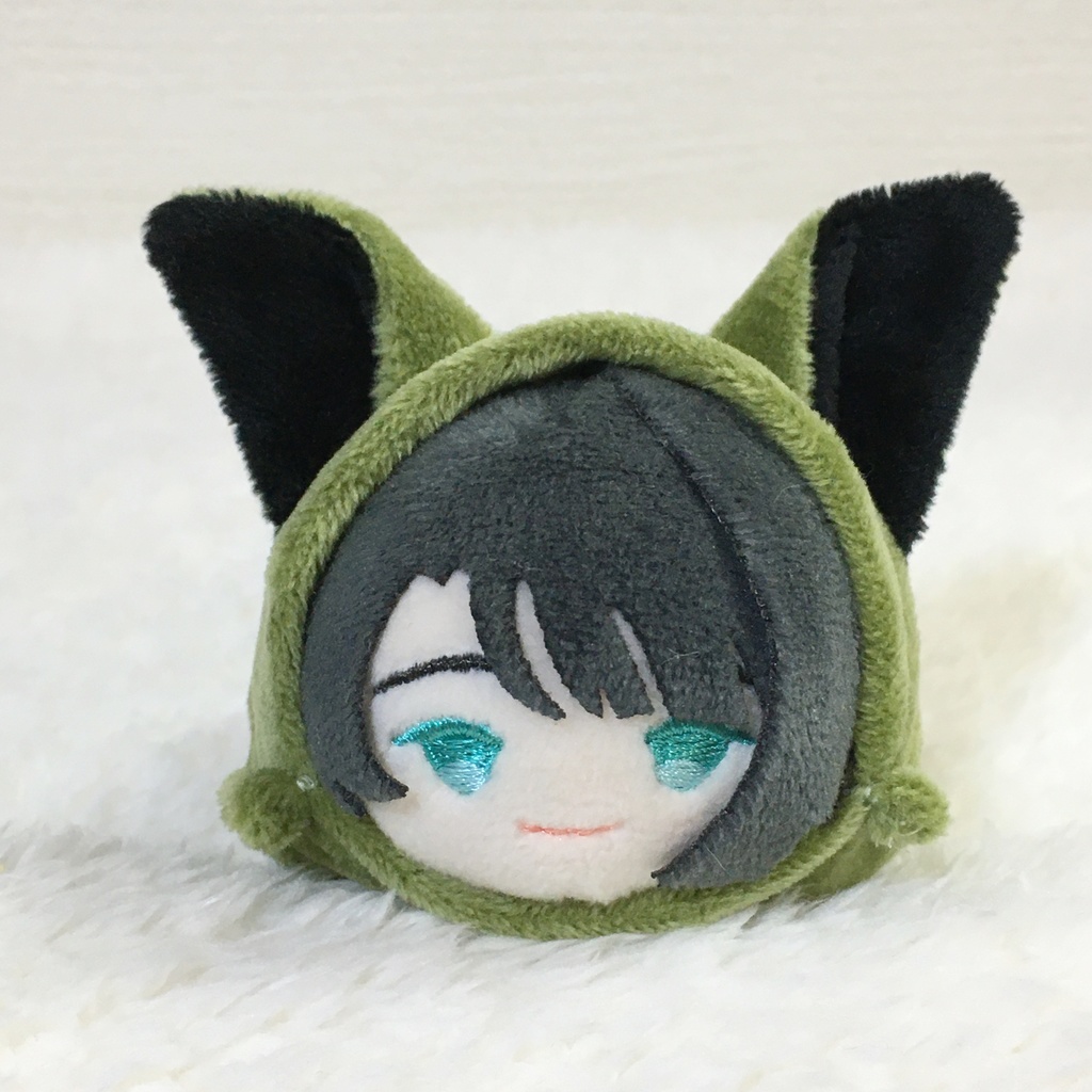 もちマス/もちころりん着ぐるみ きつね カーキ&ブラック