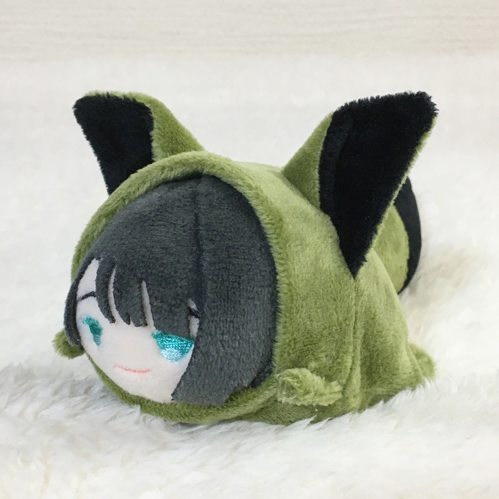 もちマス/もちころりん着ぐるみ きつね カーキ&ブラック