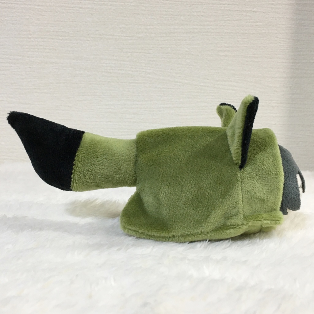 もちマス/もちころりん着ぐるみ きつね カーキ&ブラック