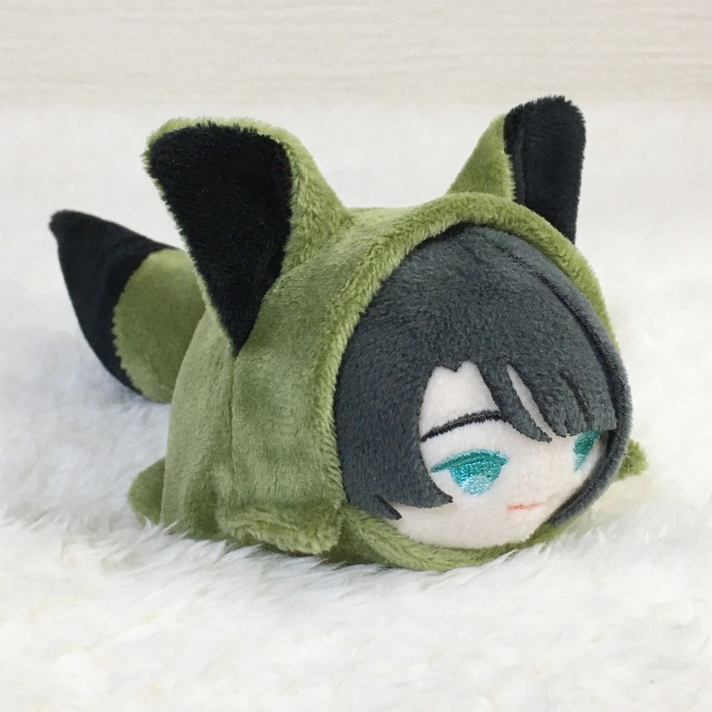 もちマス/もちころりん着ぐるみ きつね カーキ&ブラック