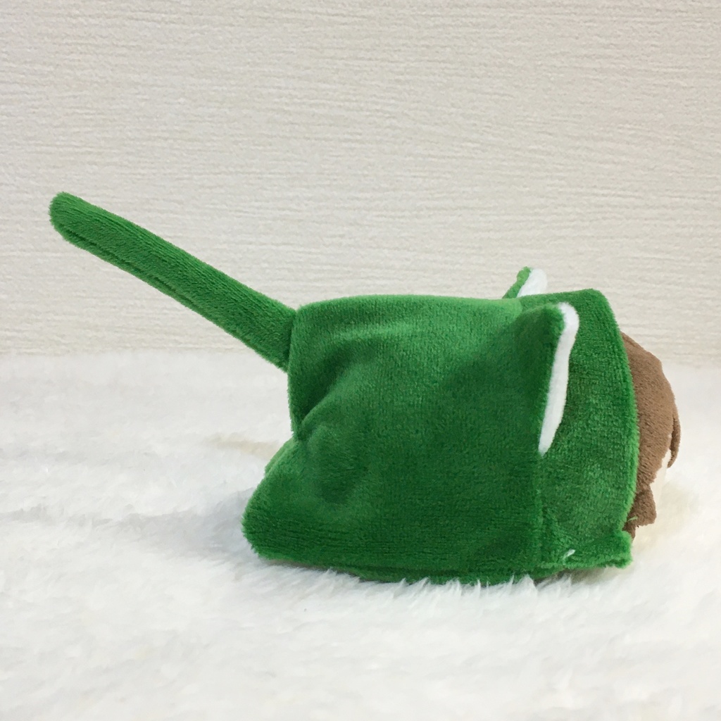 もちマス/もちころりん着ぐるみ ねこ モスグリーン