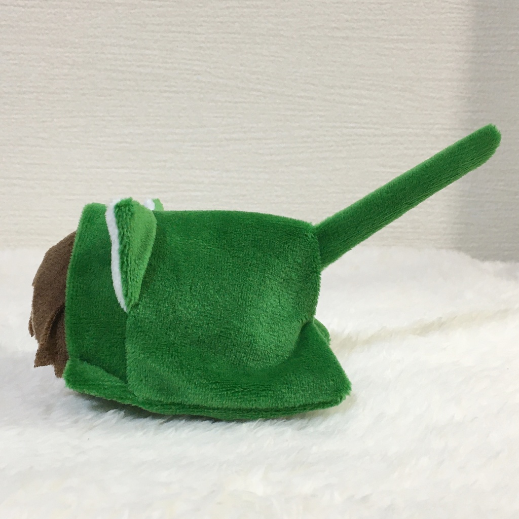 もちマス/もちころりん着ぐるみ ねこ モスグリーン