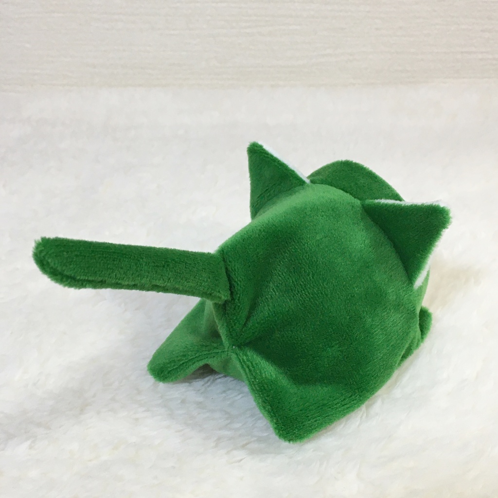 もちマス/もちころりん着ぐるみ ねこ モスグリーン