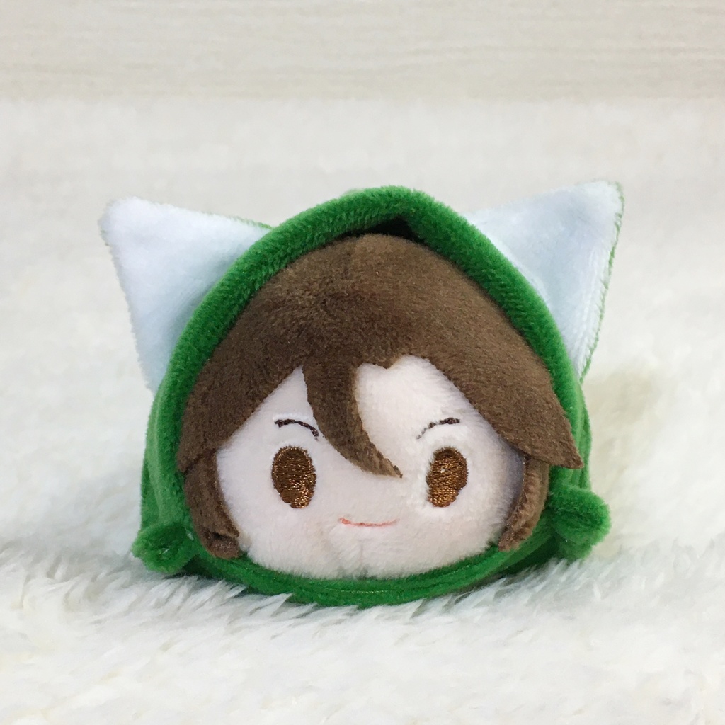 もちマス/もちころりん着ぐるみ ねこ モスグリーン