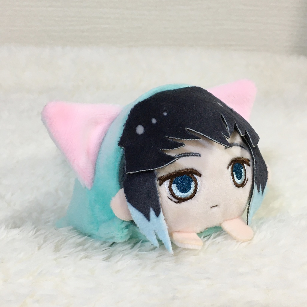 もちころりん/もちマス着ぐるみ ねこ ミントグリーン&ホワイト