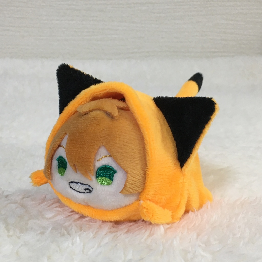 もちマス/もちころりん着ぐるみ ねこ オレンジ&ブラック