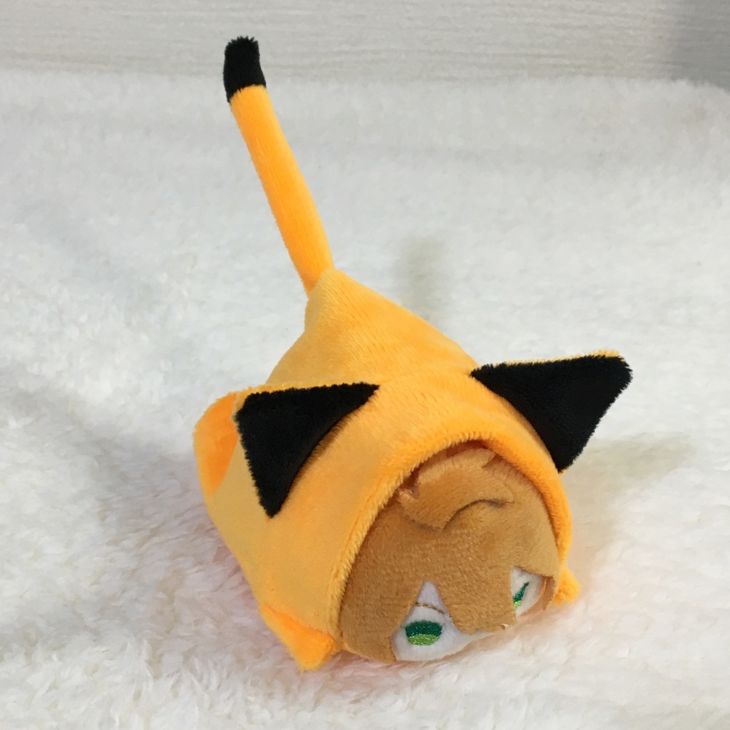 もちマス/もちころりん着ぐるみ ねこ オレンジ&ブラック