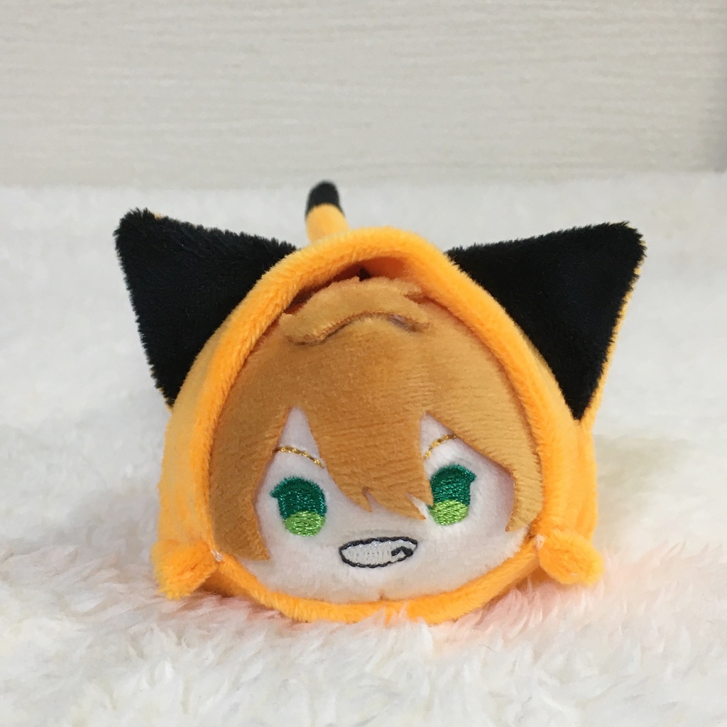 もちマス/もちころりん着ぐるみ ねこ オレンジ&ブラック