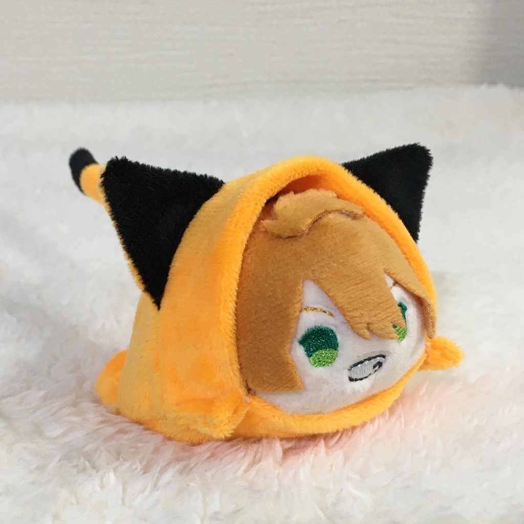 もちマス/もちころりん着ぐるみ ねこ オレンジ&ブラック