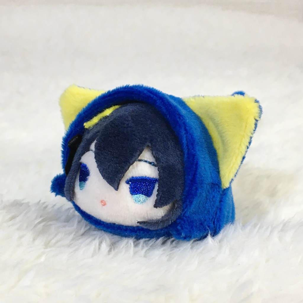 もちマスミニ着ぐるみ ねこ ブルー&イエロー