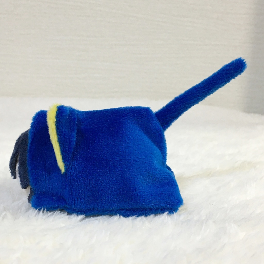 もちマスミニ着ぐるみ ねこ ブルー&イエロー