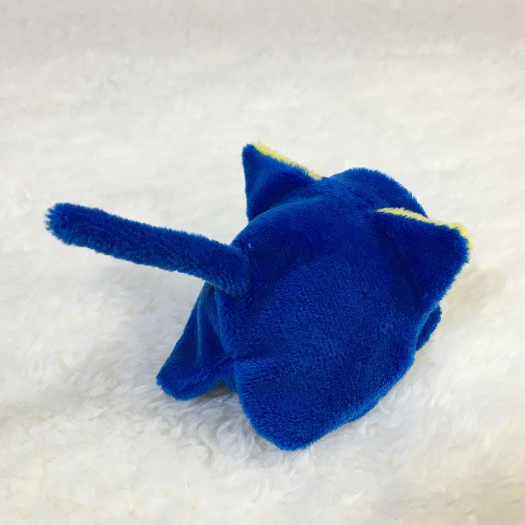 もちマスミニ着ぐるみ ねこ ブルー&イエロー