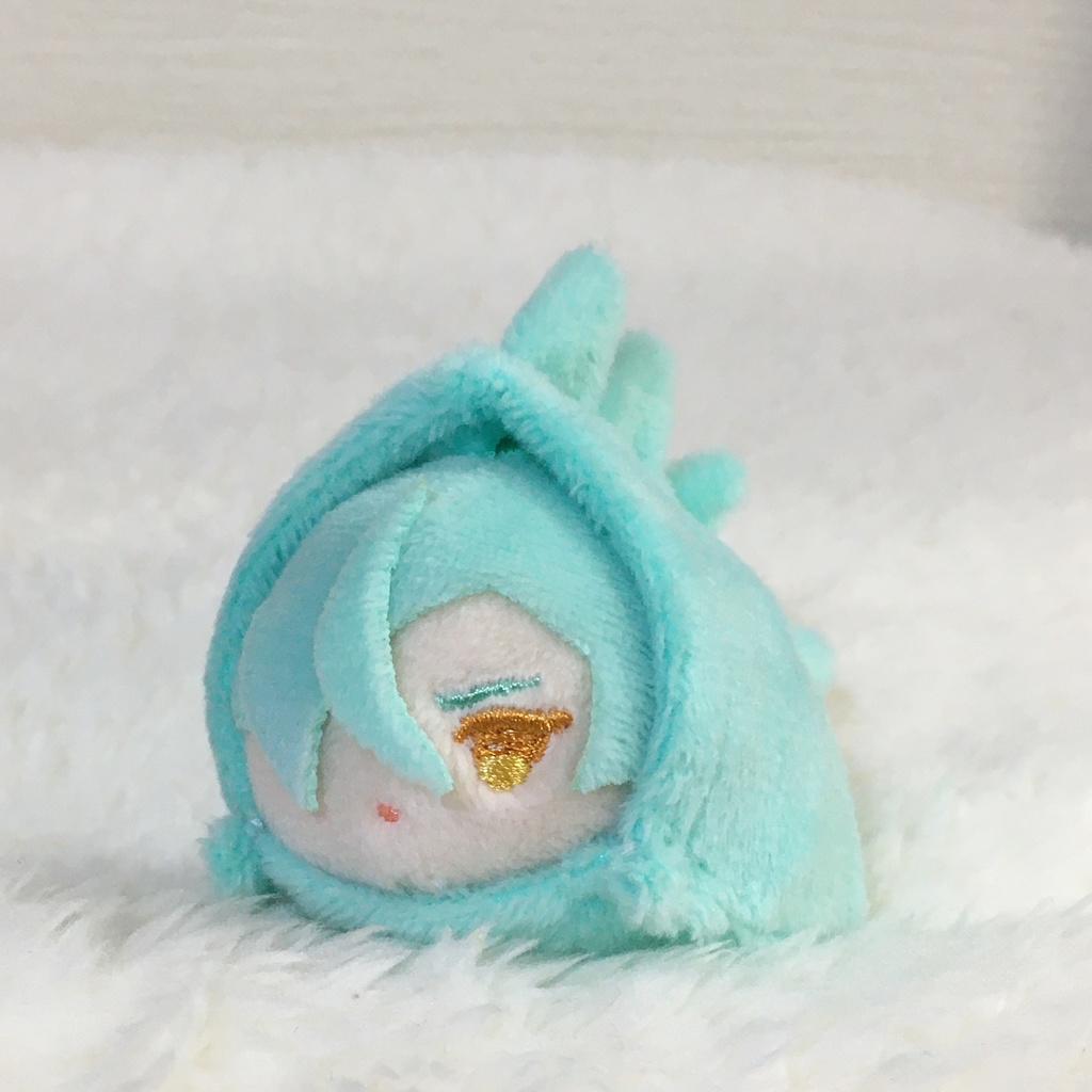 もちマスミニ着ぐるみ 恐竜 ミントグリーン