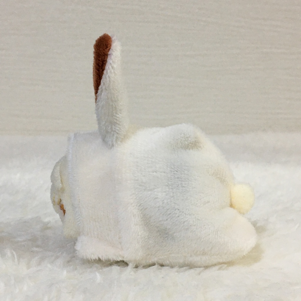 もちマスミニ着ぐるみ うさぎ ミルク&ティーブラウン