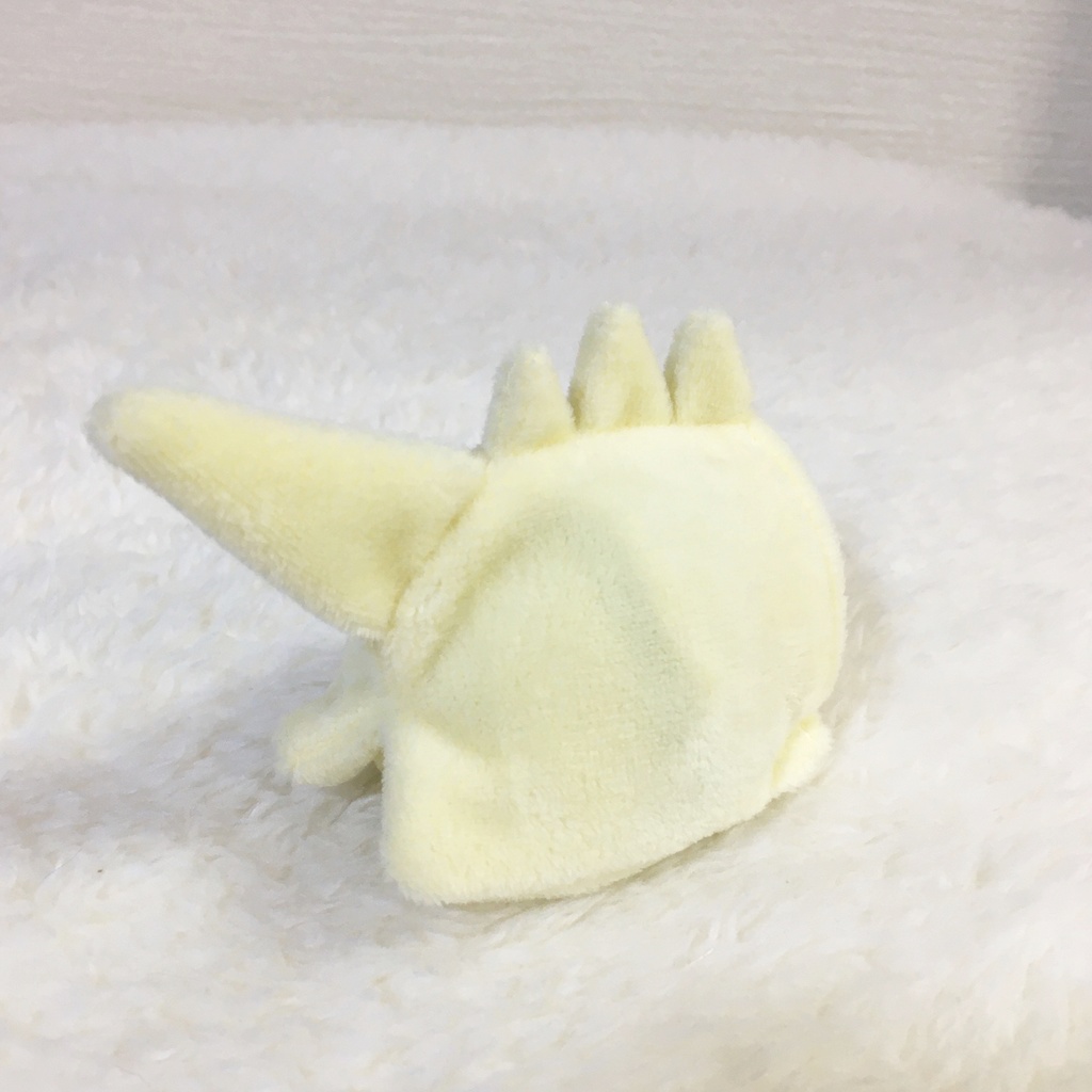 もちマスミニ着ぐるみ 恐竜 クリームイエロー