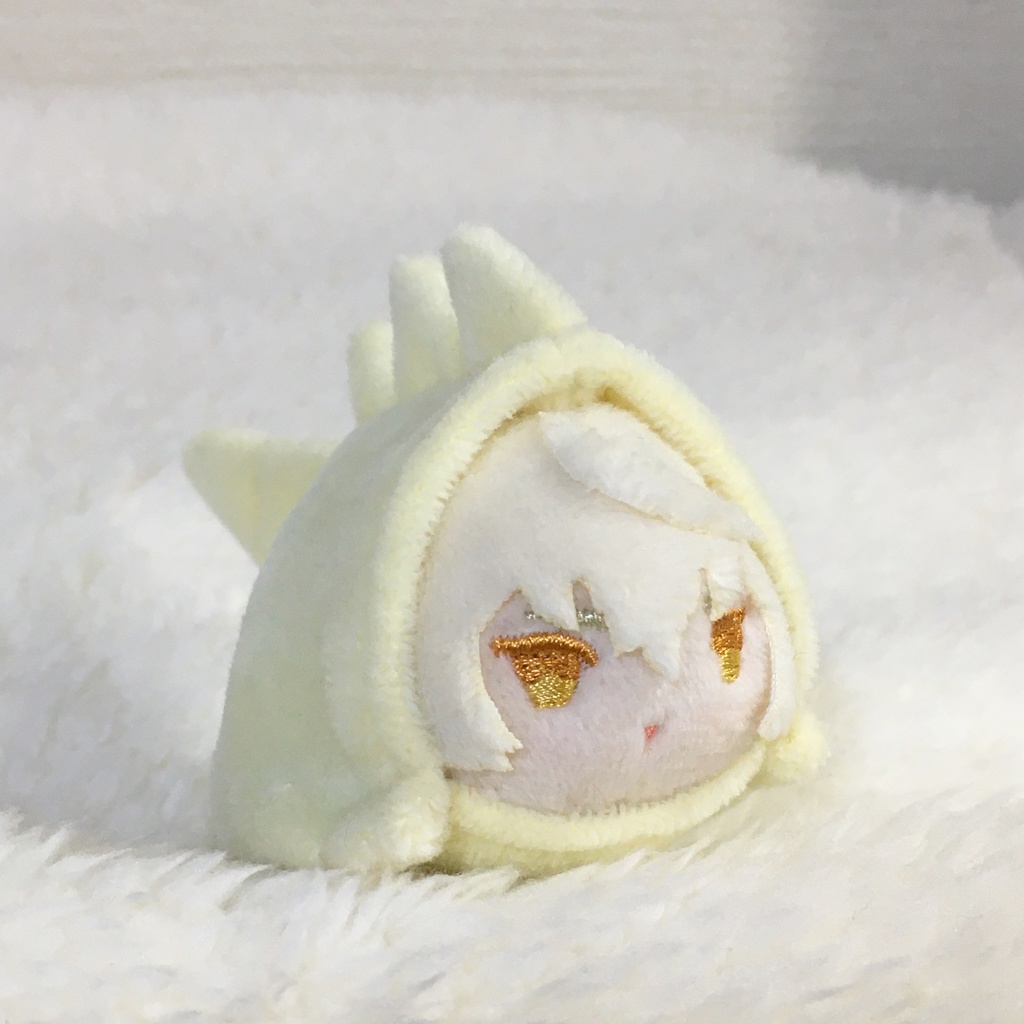 もちマスミニ着ぐるみ 恐竜 クリームイエロー