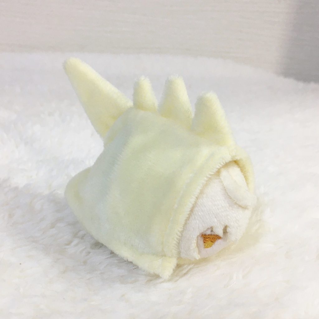 もちマスミニ着ぐるみ 恐竜 クリームイエロー