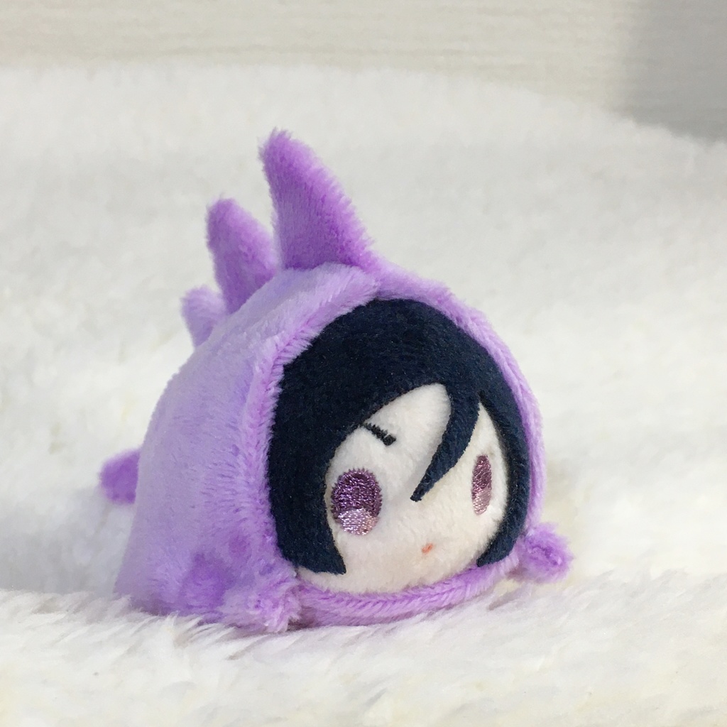 もちマスミニ着ぐるみ 恐竜 パープル