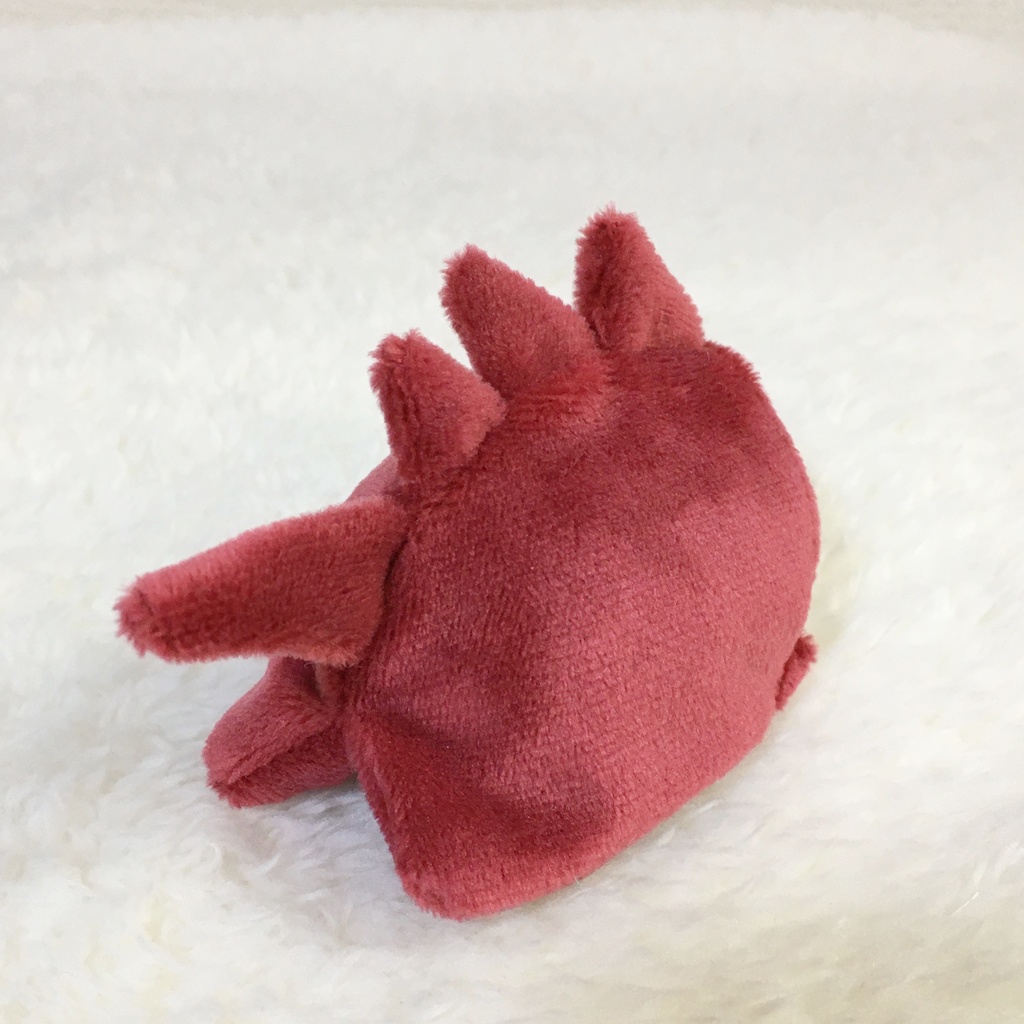 もちマスミニ着ぐるみ 恐竜 ワインレッド