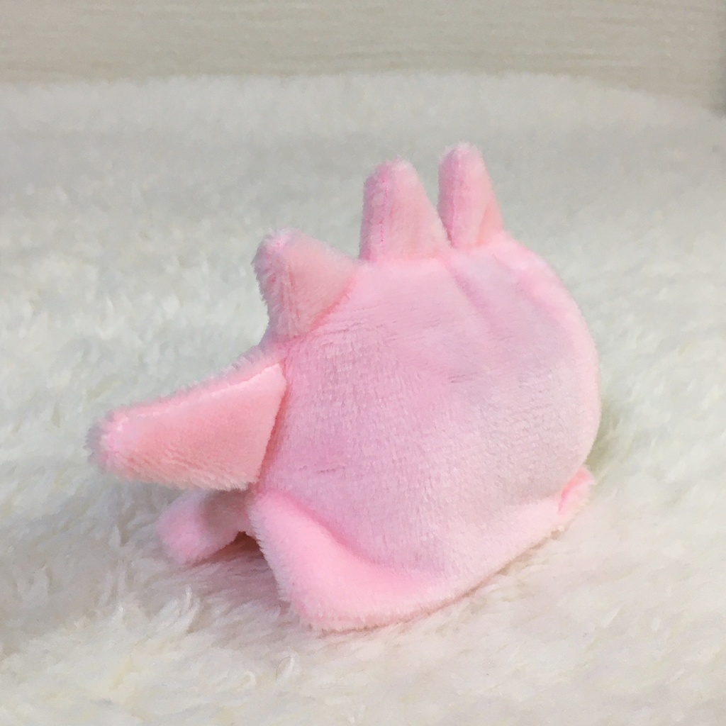 もちマスミニ着ぐるみ 恐竜 ベビーピンク