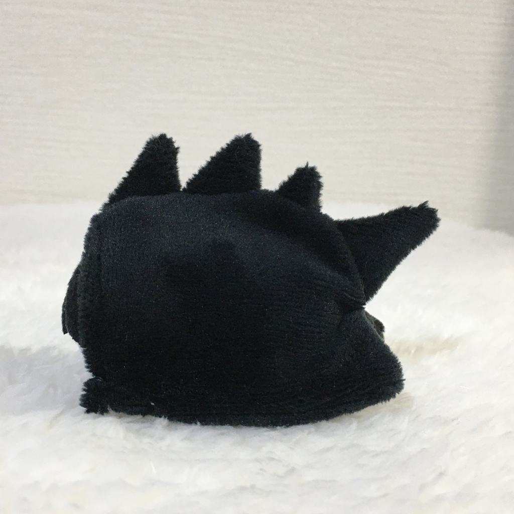 もちマスミニ着ぐるみ 恐竜 ブラック