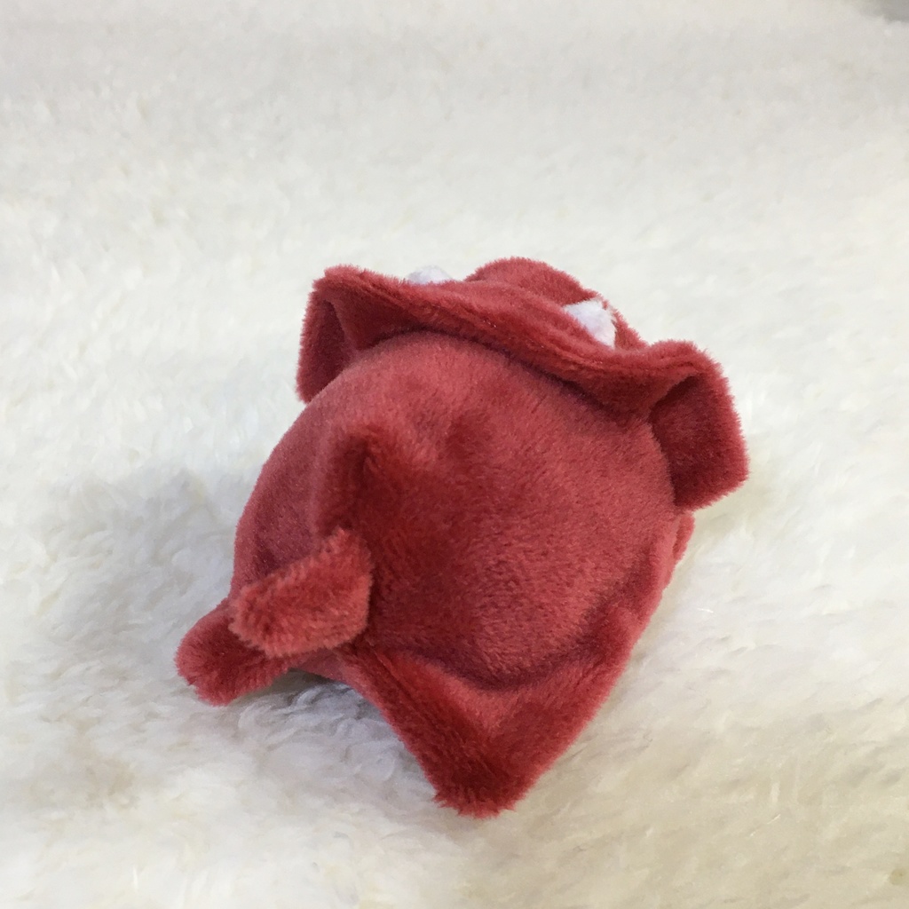 もちマスミニ着ぐるみ 恐竜ワインレッド