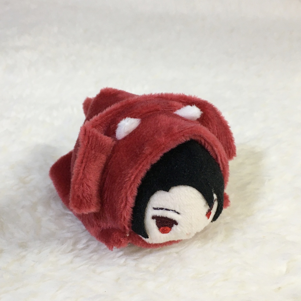 もちマスミニ着ぐるみ　恐竜ワインレッド