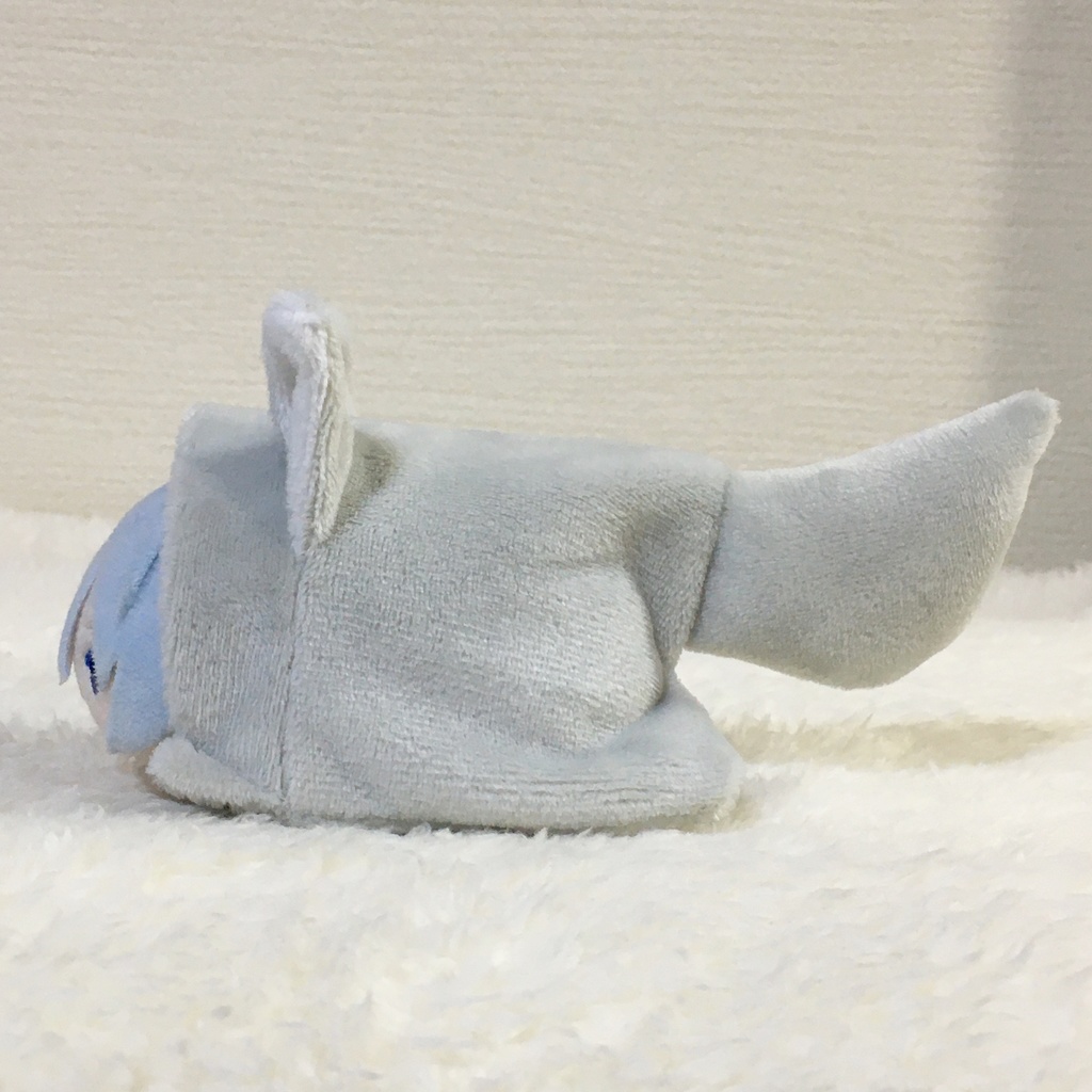 もちマス/もちころりん着ぐるみ おおかみ ライトグレー