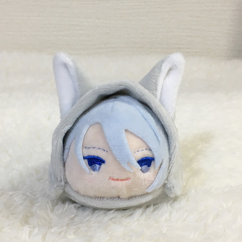 もちマス/もちころりん着ぐるみ おおかみ ライトグレー