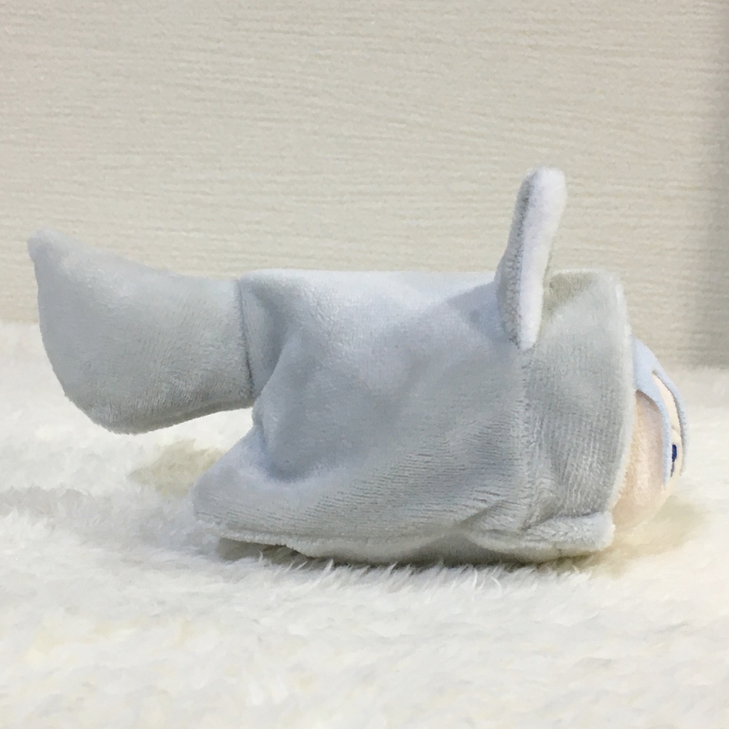 もちマス/もちころりん着ぐるみ おおかみ ライトグレー