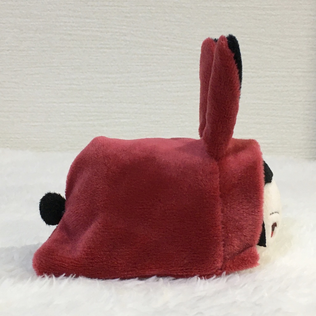 もちマス/もちころりん着ぐるみ うさぎ ワインレッド&ブラック