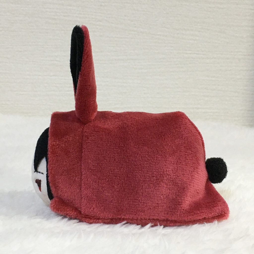 もちマス/もちころりん着ぐるみ うさぎ ワインレッド&ブラック