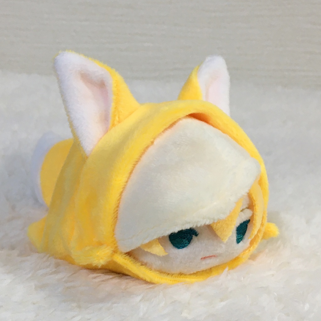 もちマス/もちころりん着ぐるみ きつね オレンジイエロー