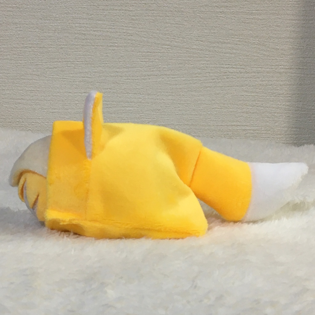 もちマス/もちころりん着ぐるみ きつね オレンジイエロー