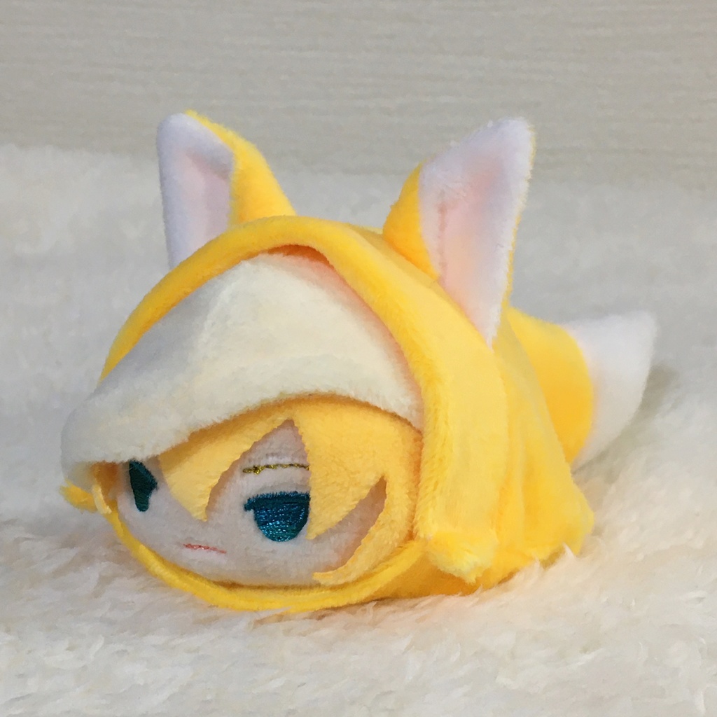 もちマス/もちころりん着ぐるみ きつね オレンジイエロー