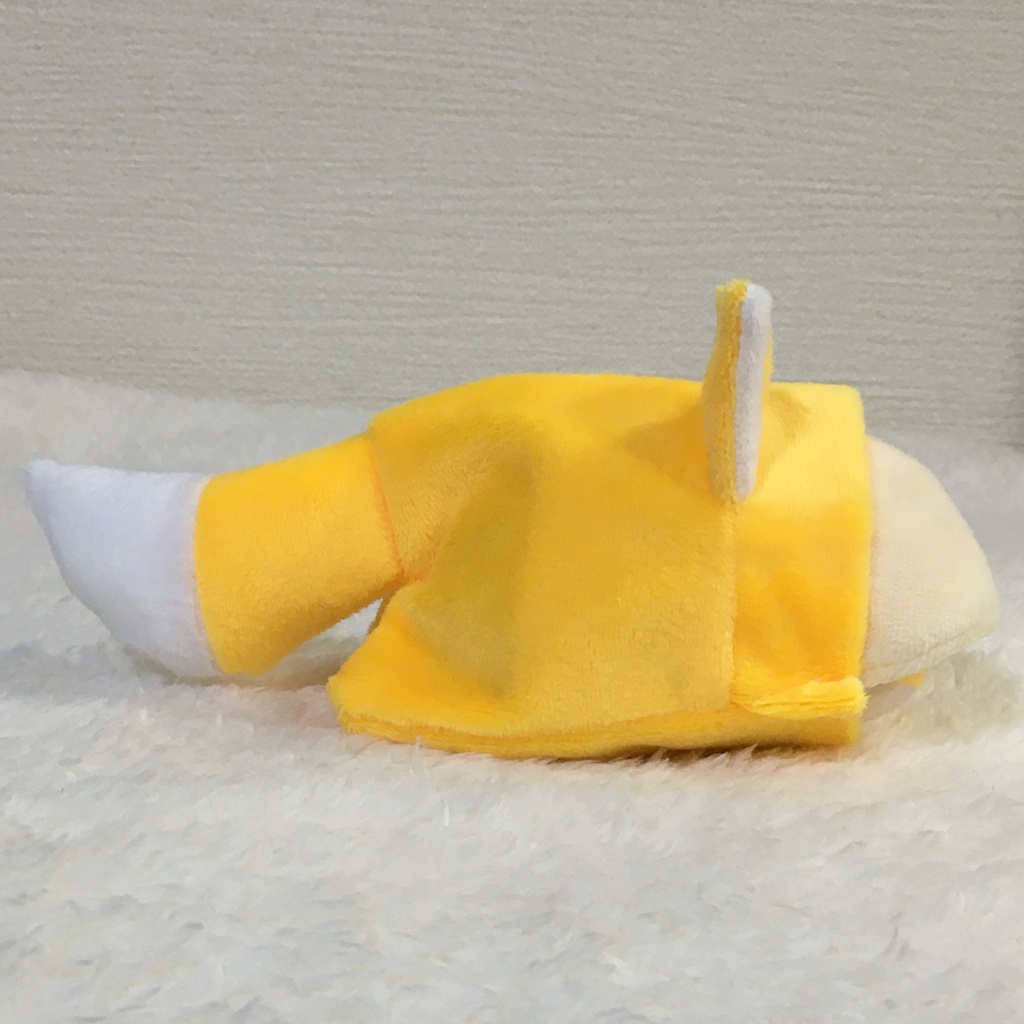 もちマス/もちころりん着ぐるみ きつね オレンジイエロー