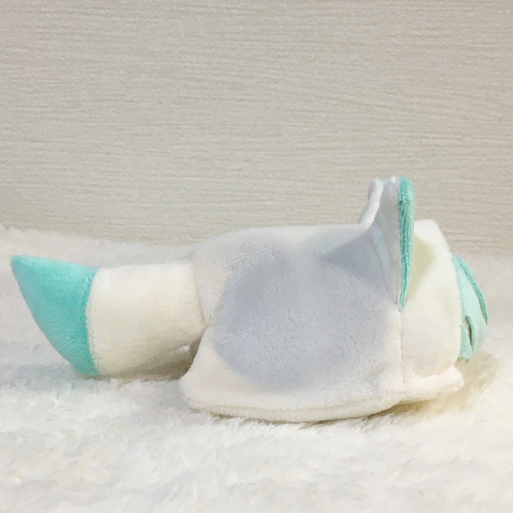 もちマス/もちころりん着ぐるみ きつね ミルク&ミントグリーン