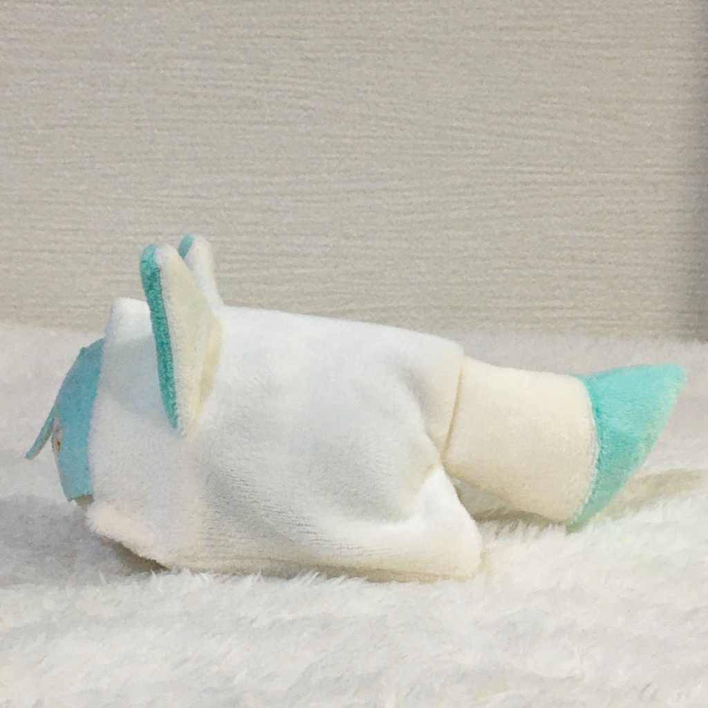 もちマス/もちころりん着ぐるみ きつね ミルク&ミントグリーン