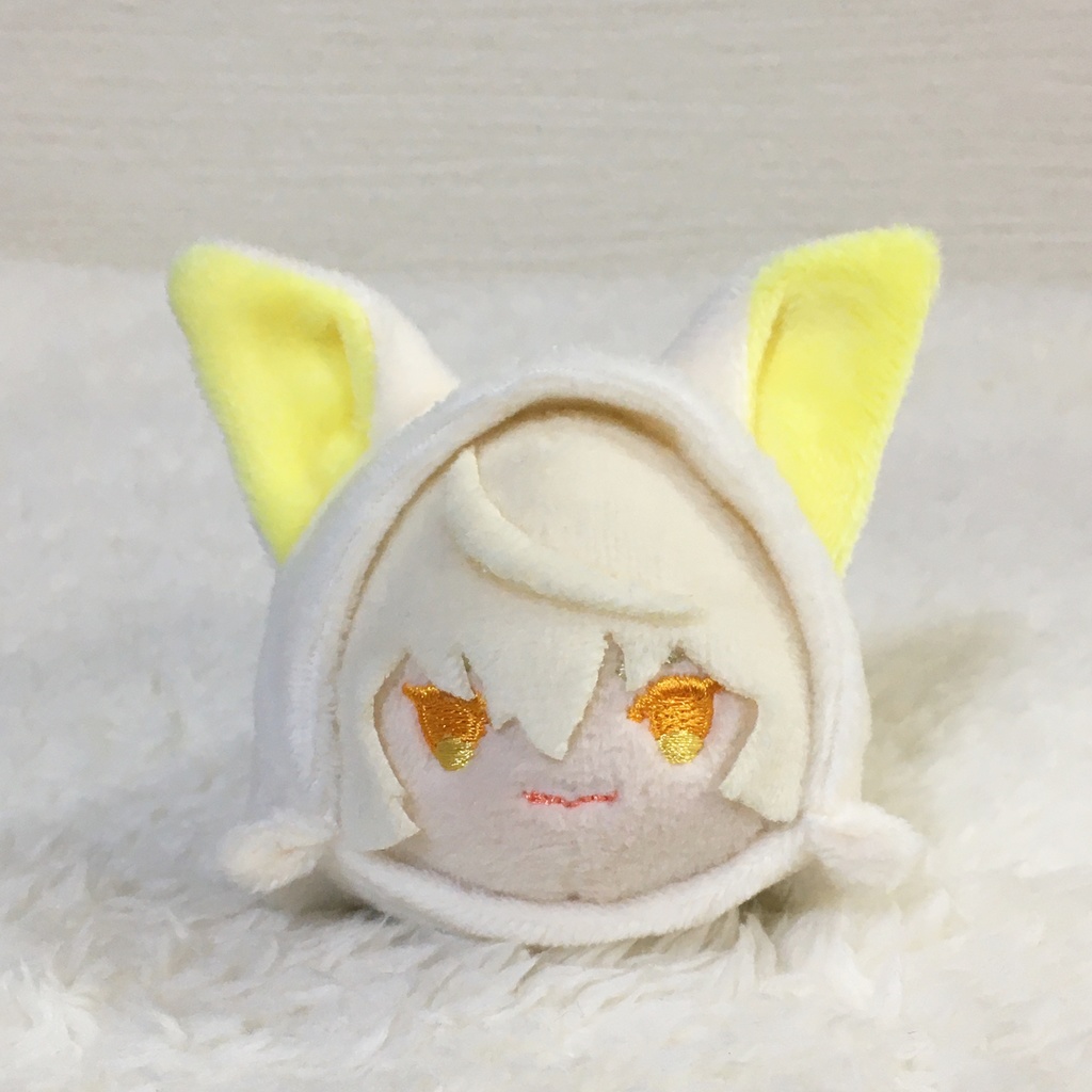 もちマス/もちころりん着ぐるみ きつね ミルク&レモンイエロー