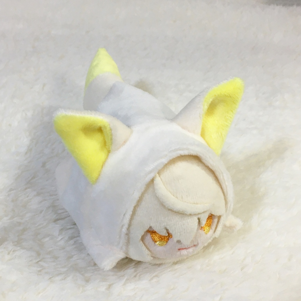 もちマス/もちころりん着ぐるみ きつね ミルク&レモンイエロー