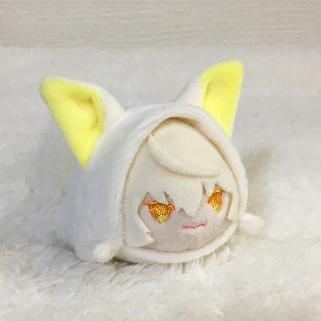 もちマス/もちころりん着ぐるみ きつね ミルク&レモンイエロー