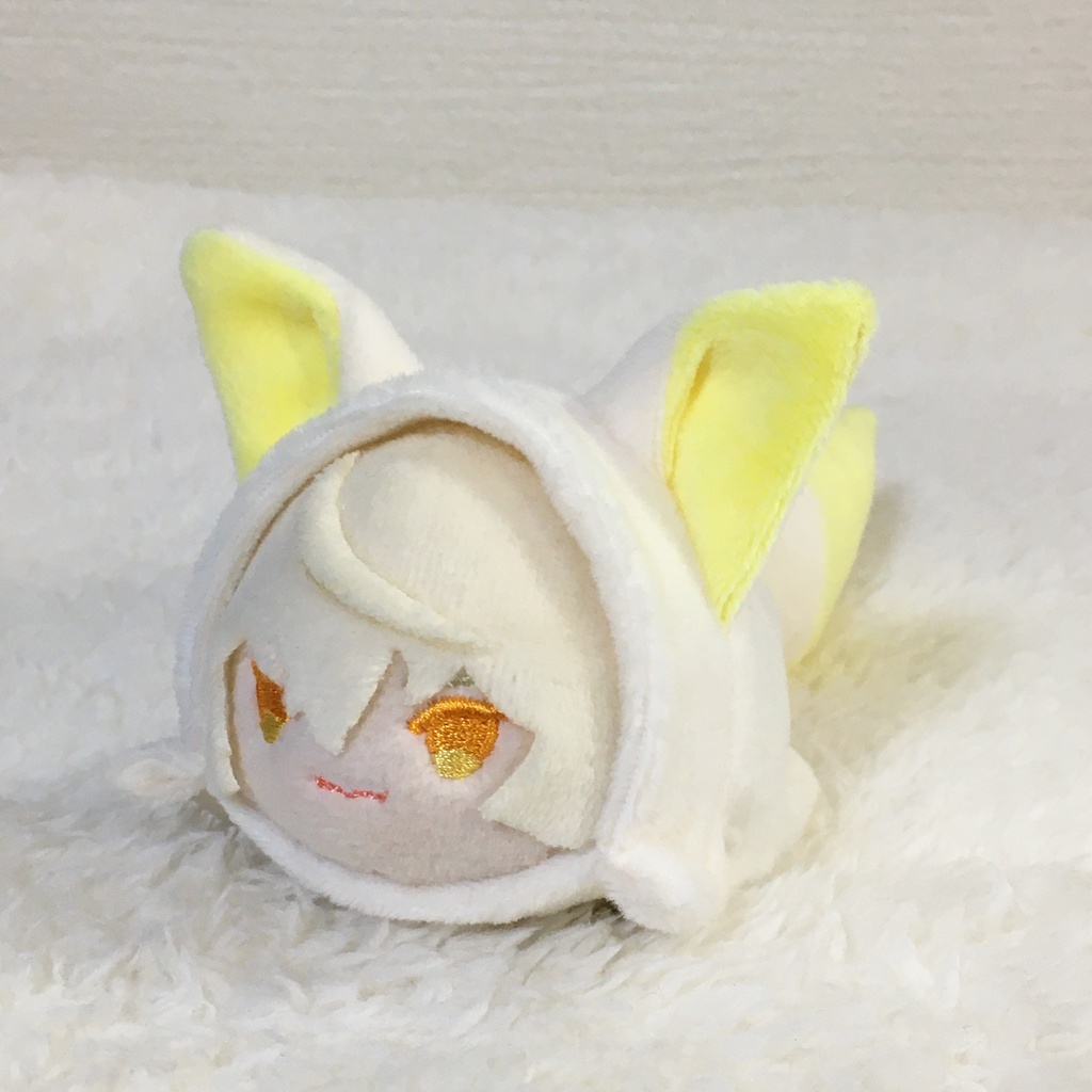 もちマス/もちころりん着ぐるみ きつね ミルク&レモンイエロー