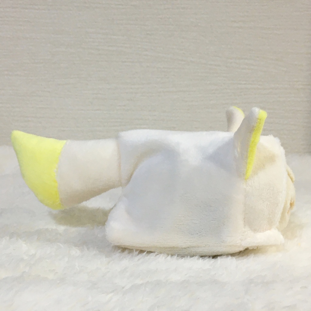 もちマス/もちころりん着ぐるみ きつね ミルク&レモンイエロー