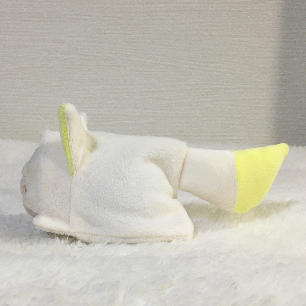 もちマス/もちころりん着ぐるみ きつね ミルク&レモンイエロー