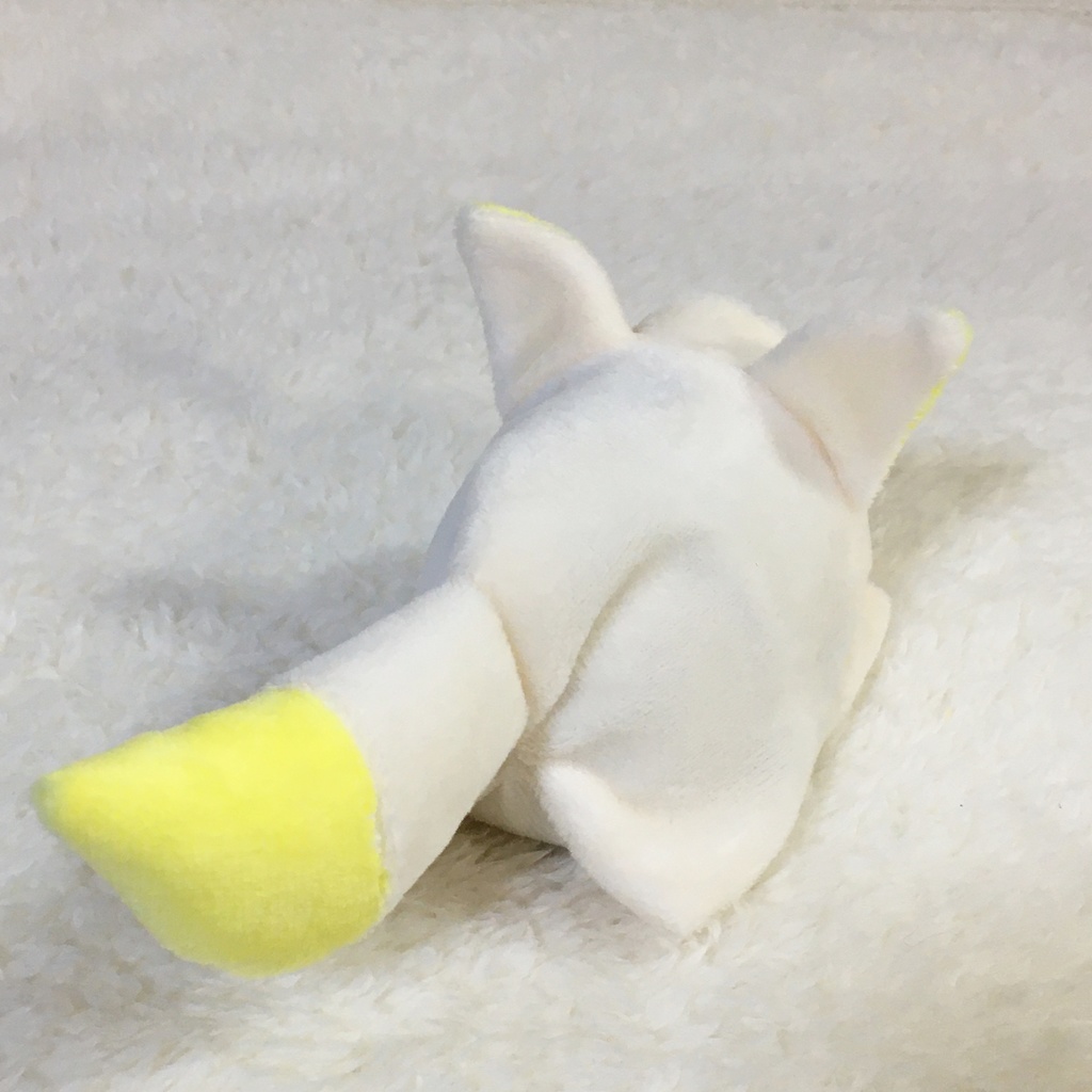 もちマス/もちころりん着ぐるみ きつね ミルク&レモンイエロー