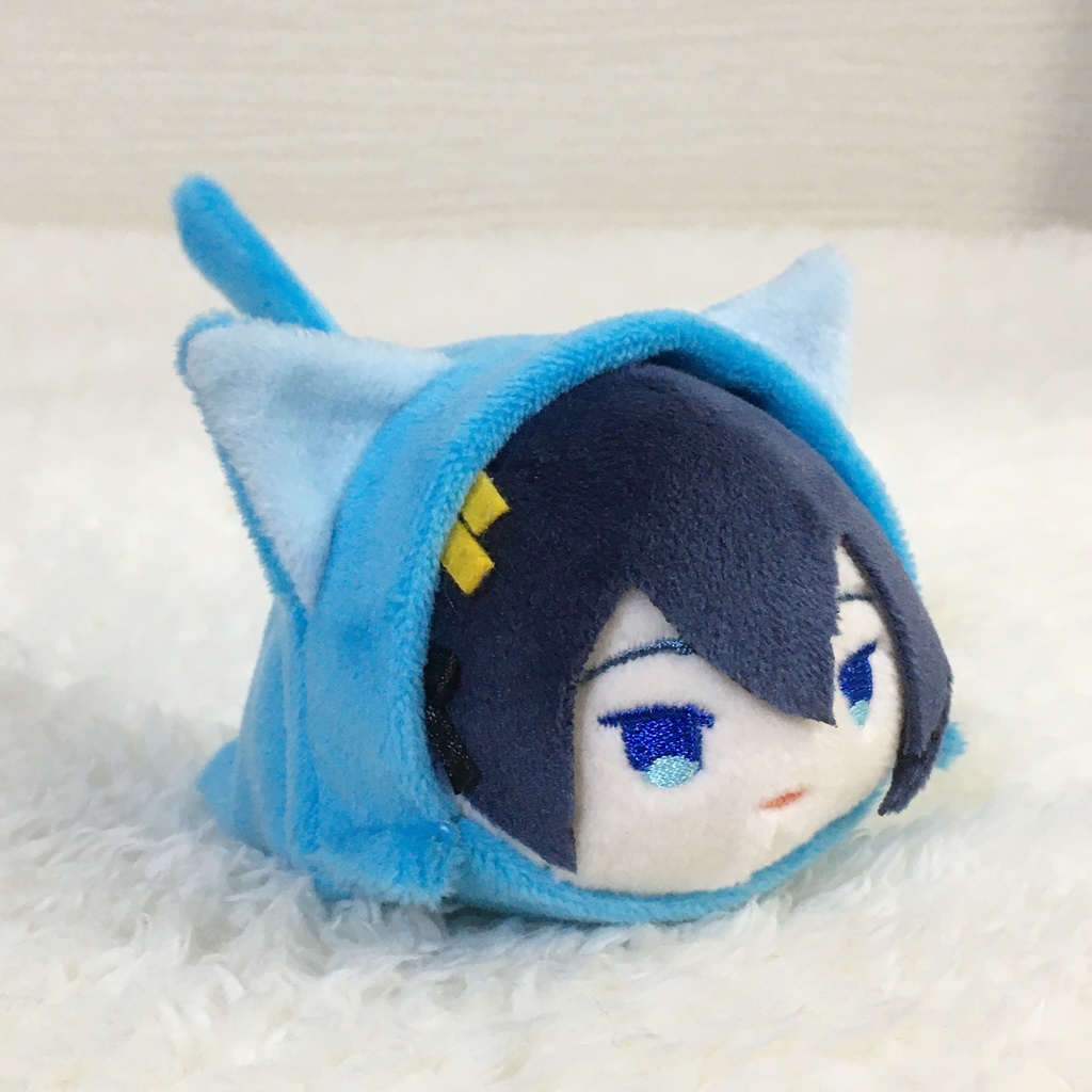 もちマス/もちころりん着ぐるみ ねこ アクアブルー&ベビーブルー