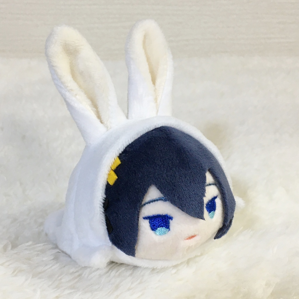 もちマス/もちころりん着ぐるみ うさぎ ホワイト&ミルク